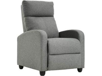 FDW Fabric Single Sofa Recliner Chair with Theater Seating For Sleep